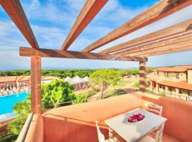 Residence with swimming-pool in Vignola Mare、Vignola Mareのアパートホテル