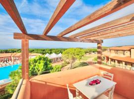 Residence with swimming-pool in Vignola Mare, appart'hôtel à Vignola Mare