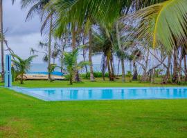 Zapo Villa Beach Resort, hotell i Balapitiya