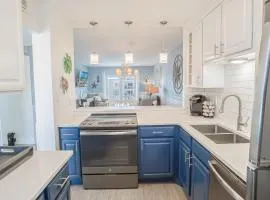 Top Floor with Ocean and Pool Views Located on No-Drive Beach