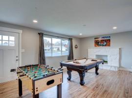 Comfortable Modern Home w/ Game Room, cottage di American Fork