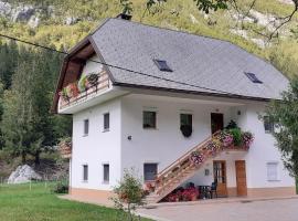 Apartma pod Rožem, hotel din Soča