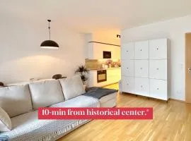 Apartment with Free Parking in Prague