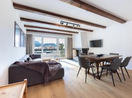 Modern crossing apartment facing Piz Rosatsch โรงแรมในเซนต์โมริตส์