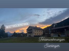 Ferienwohnung Suntinger, hôtel avec parking à Iselsberg