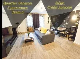 Le Bergson 3 chambres Stationnement gratuit