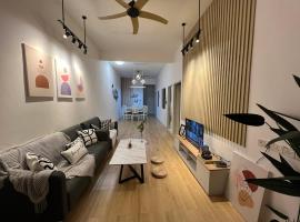 DeMUJI 4BR 10PAX 3Min to ECM KCM, PS4, hotel berdekatan Kuil Wan Fo Tien, Kuantan