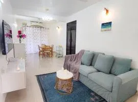 Luxury Beach Staycation family Pool Wi-Fi Car Park