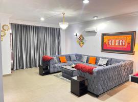 Tribeca pod (3 bedroom with swimming pool) V.i Lagos, apartment in Lagos