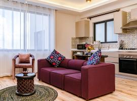 Elite One Bedroom Apartment,Swimming pool, gym, workspace ,Wonderiss Homes Westland Living, hotel s bazénem v destinaci Nairobi