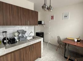 Chic Shelter, Room, Bathroom, Stylized Kitchen, apartment in Xalapa