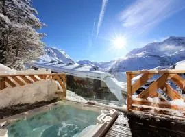 Chalet rénové avec spa, hammam, sauna et jacuzzi - 12 pers - centre Avoriaz - FR-1-314-231