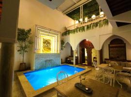Riad Oum B&B, basseiniga hotell sihtkohas Marrakech