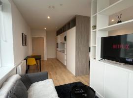 London Heathrow Airport Apartment Voyager House Terminal 12345 - EV electric and Parking available, apartamentai mieste New Bedfont