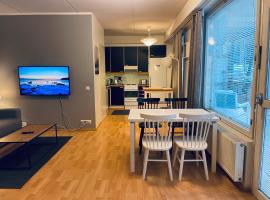 Hotel-standard design apartment with private sauna and terrace – hotel w mieście Espoo