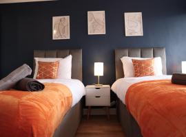 Perfect 2 Bedroom Flat Heathrow, Free Parking، فندق مع موقف سيارات في شيبرتون