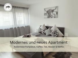 Stierpartment am Pfälzer Wald nähe Outlet Center Zweibrücken, apartment in Pirmasens