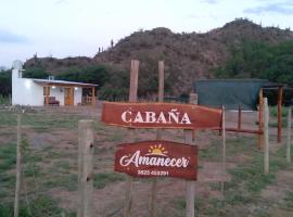 Cabaña "Amanecer", hytte i Chilecito