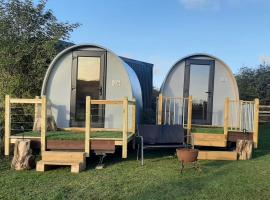 The Fox Pod at Nelson Park Riding Centre Ltd GLAMPING POD Birchington, Ramsgate, Margate, Broadstairs, also available we have the Pony Pod and Trailor Escapes converted horse box, glamping site in Birchington