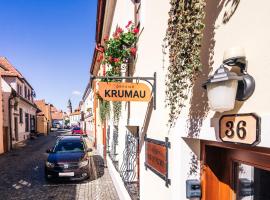 Pension Krumau, bolig ved stranden i Český Krumlov