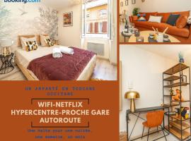 T2 Relax & Cosy en Toscane occitane-Gaillac hypercentre, pigus viešbutis mieste Gajakas