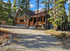 Moose Mtn Lodge/Luxury Cabin/Hot Tub/Fireplace, hotell med parkeringsplass i Fairplay