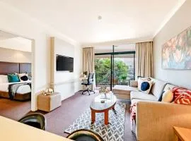 Poolside Resort Living on Esplanade with Balcony