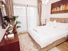 Al Raha Glamour 3BR with Beach Access, self catering accommodation in Abu Dhabi