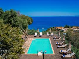 Ionian Zante Villa Anapnoi with private pool, hotel in Argasi