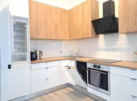 New apartment with garage place, cheap hotel in Bratislava