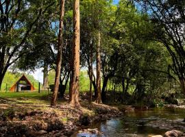 Chalé Caminhos do Salto Ventoso, kotedžas mieste Faropilja