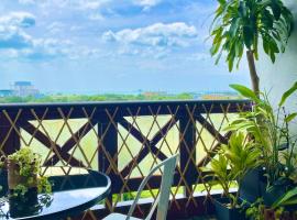 Melaka Relax Home - 6 pax - SeaView corner unit - 6 min to Historical Spot & Jonker, hotel din Malacca