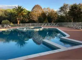 Very quiet house with shared swimming pool