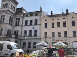 Ein Zimmer Wohnung am Markt, hotel econômico em Oelsnitz