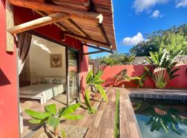 Residence Laurada - Tropical 2 Bedrooms Villa with Private Pool, cabaña en Pointe aux Piments
