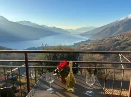 Stunning lake view apartment Peglio - Larihome A45