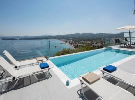 Unparalleled Luxury Awaits - 6 Bedrooms - Villa Lucas Thea Pyrgi - Private Pools & Breathtaking Views - Your Dream Corfu Escape, vila v mestu Pyrgi