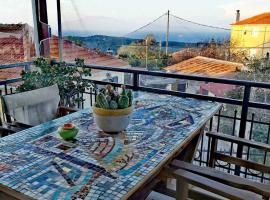 Dionysias House With A Sea View Veranda, viešbutis mieste Áno Yerakaríon