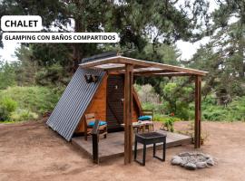 Cabañitas del Bosque, chalé em Algarrobo