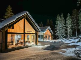 Kimmelvilla Pyhä - Ski-in, modern design and spectacular scenery, hotelli Pyhätunturilla