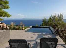 Sea view Eco house with private pool, 250m to beach - Falcon View Hvar