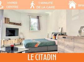 ZenBNB - Le Citadin - STUDIO - 2 minutes from the Train station, alquiler vacacional en Annemasse