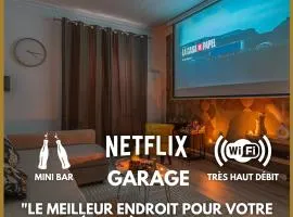 Luxury Cinephile - Netflix - 2 Balcons - Garage Privé - Minibar