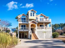 524, How Sweet the Sound- Soundside, Pool, Hot Tub, family hotel in Corolla