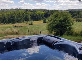 Luxury holiday home in Marchin with wellness, feriebolig i Marchin