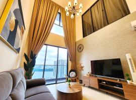 Loft Suite Seaview JB CIQ 6-7Pax, hotel with jacuzzis in Johor Bahru