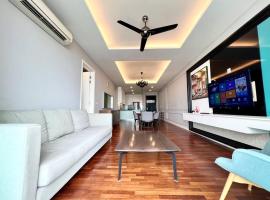 The Shore River Condo 3BR/7pax/Wi-fi/6minDr2jonker, hotel v destinaci Melaka