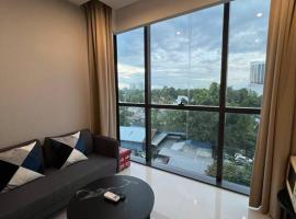Kozi Square Dual Unit (1 bedroom, 1 living room), cheap hotel in Kuching