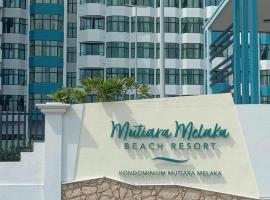 Mutiara Melaka Beach Resort Condominium,Pantai Puteri Melaka, huoneisto kohteessa Melaka