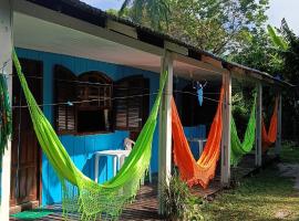 Viesnīca Pousada e Camping da Rhaiana - Ilha do Mel - PR pilsētā Iljadomēla